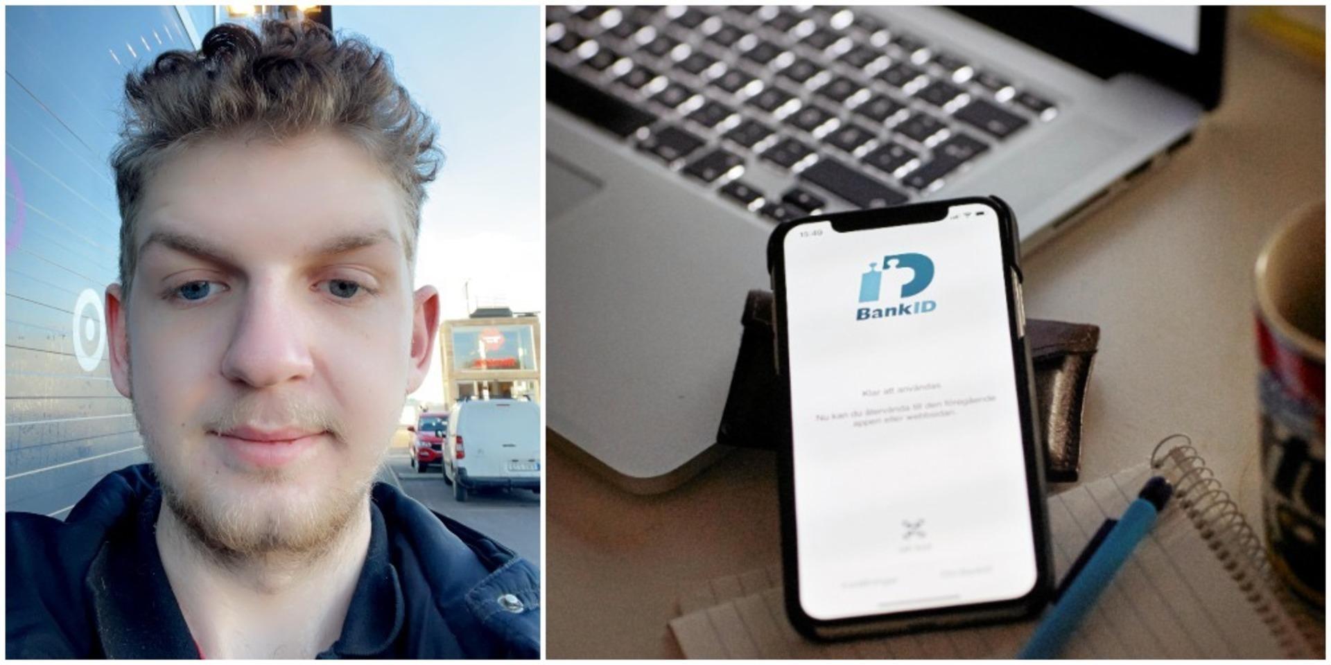 Filip Kindblad klickade i oförstånd på en länk på Instagram med hopp om jobb. Sedan började i stället räkningarna ticka in på saker som någon nu misstänks köpt i hans namn genom att kapa hans identitet.