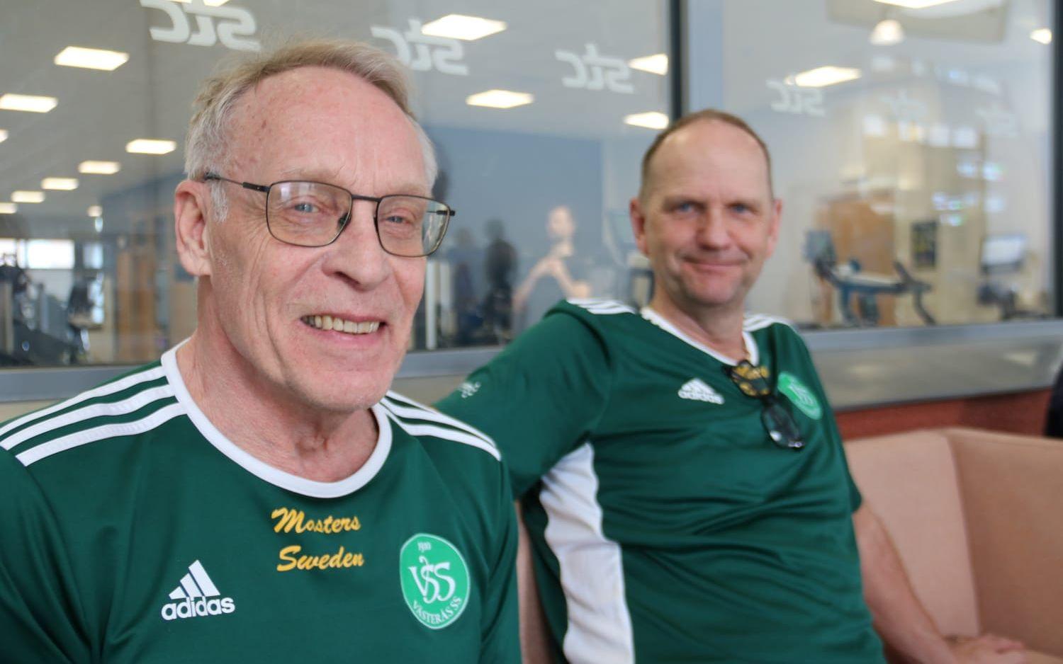 Från Västerås kom även Lasse Ekdahl och Gary Andersson, varav den senare dock enligt egen utsago bara var med som coach och hejarklacksdeltagare.