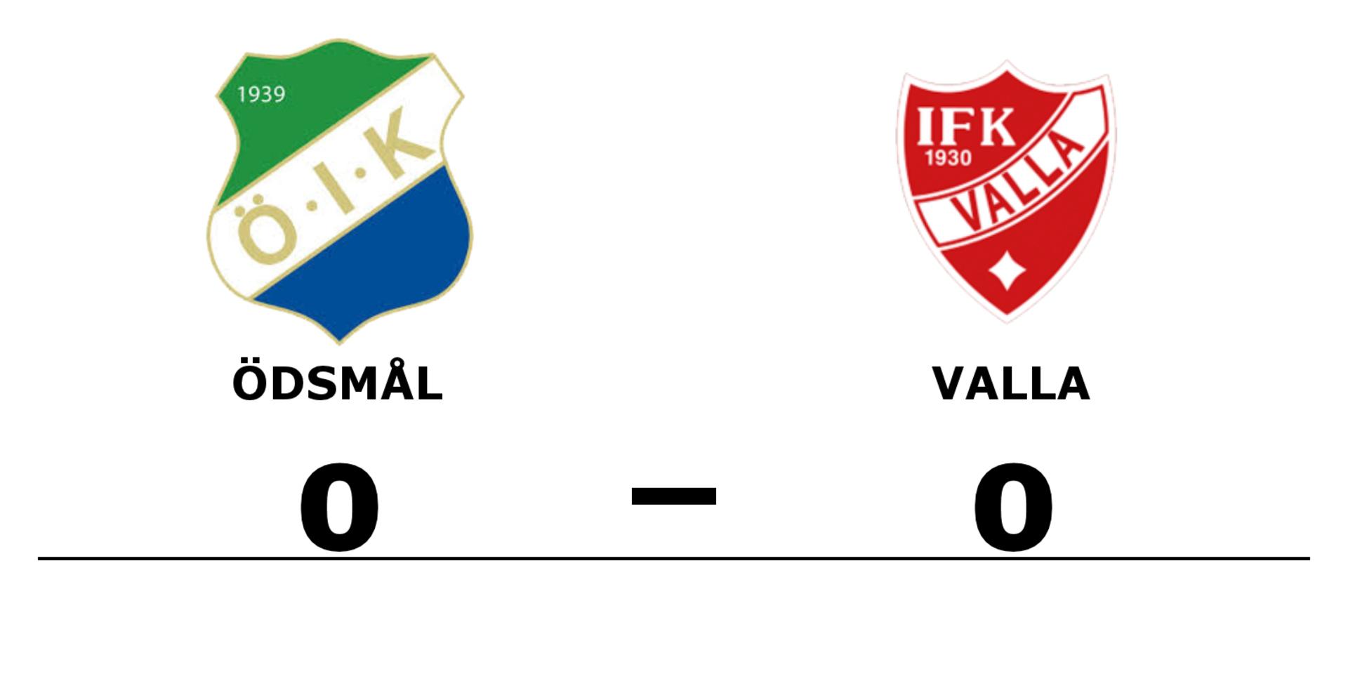 Ödsmåls IK spelade lika mot IFK Valla