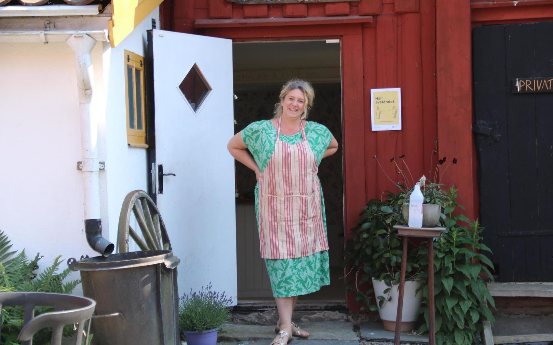I helgen slog Jenny Sporrong upp portarna till Tant Gredelins café på Kullens gård.