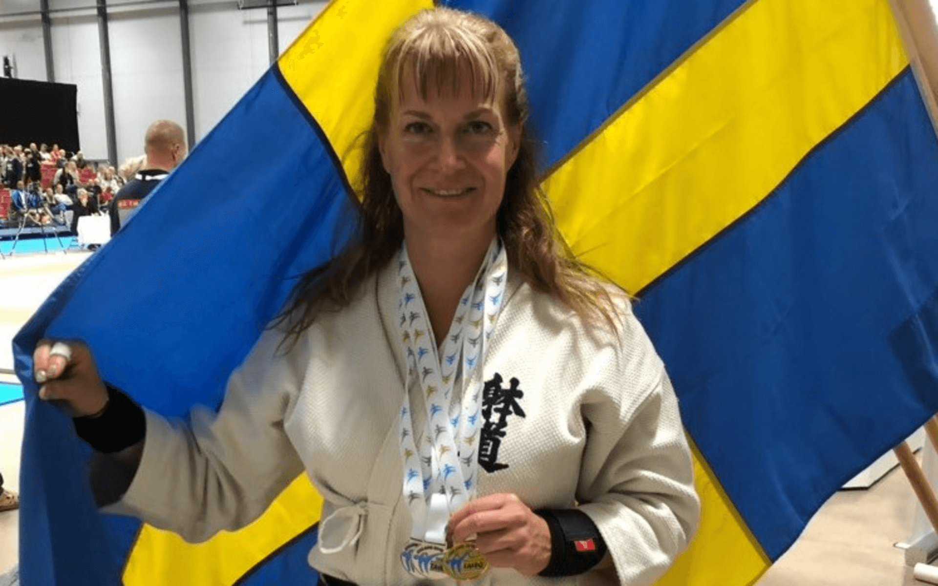 Linda Åhs från Tjörn valdes som första kvinna till ordförande i Svenska Taidoförbundet.