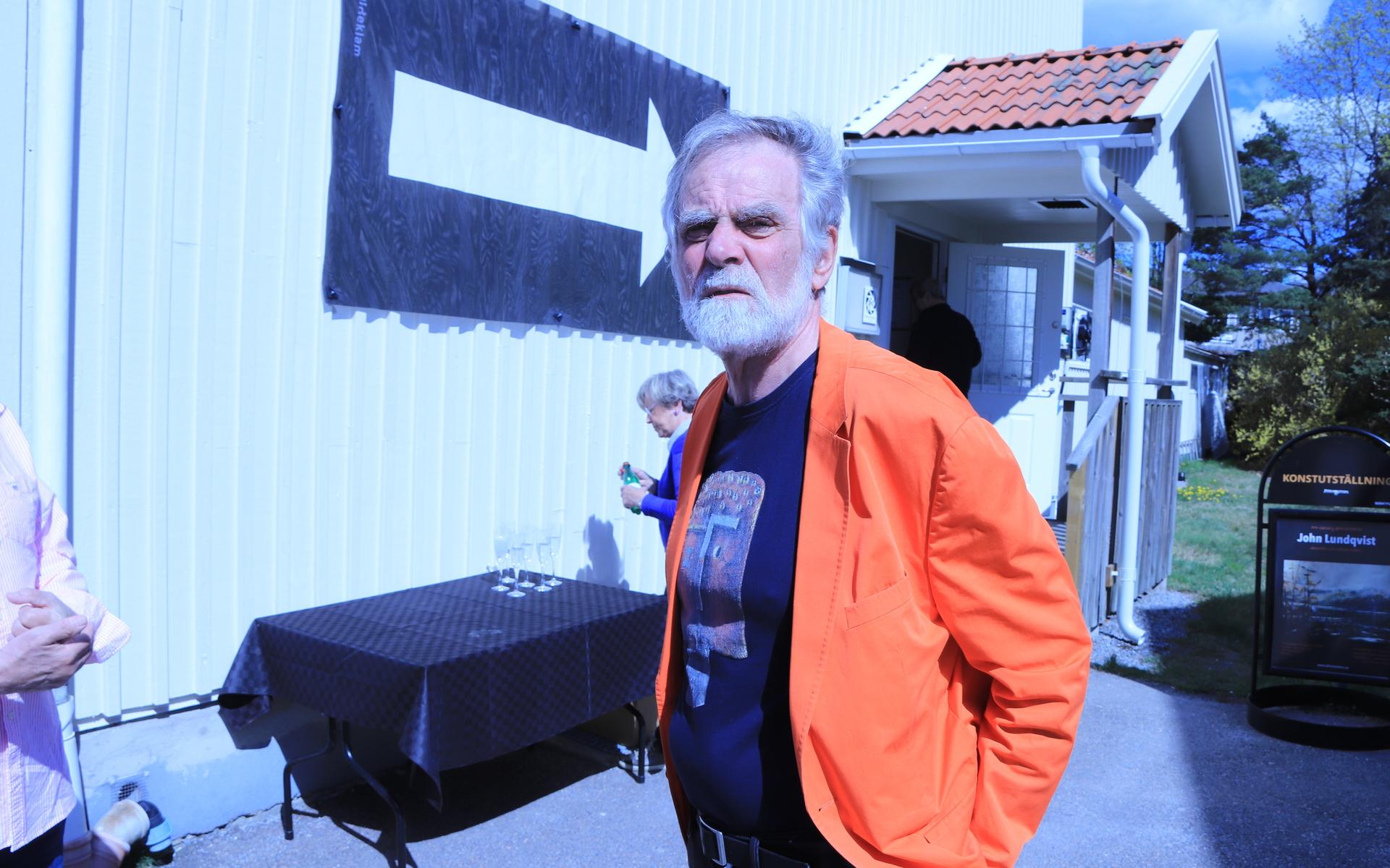 Per-Eric Pettersson, en av initiativtagarna till Stenungsunds nya konstgalleri på Strandvägen.