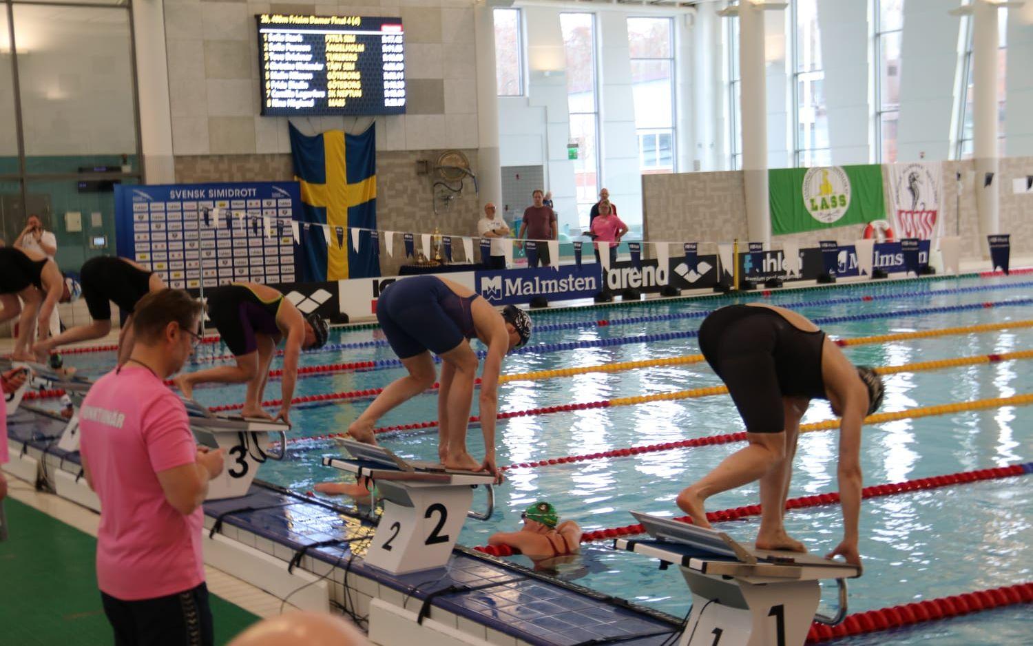 Över 50 rekord sattes vid SM-tävlingarna i arenan, varav 39 svenska, femton nordiska och ett europeiskt.