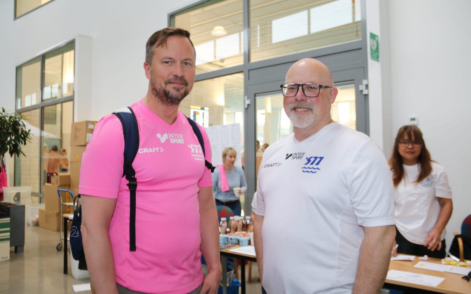 Daniel Gertmo och Hans Bergman, som tillsammans med Katarina Hallerstedt från simklubben S77 i Stenungsund stått för planeringen av evenemanget, var båda glada över alla positiva tillrop från besökarna som gett det med beröm godkänt. 