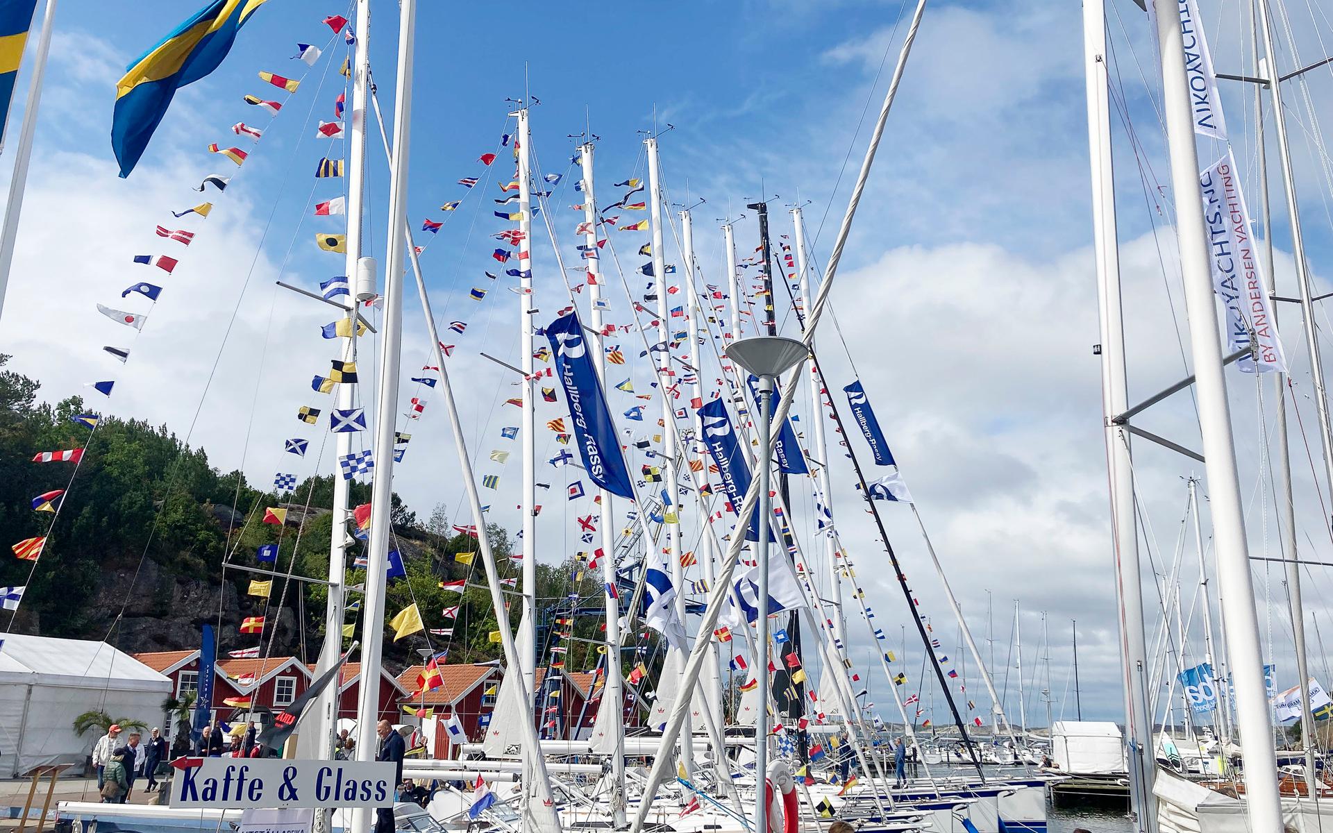 Orust sailboat show tillsammans med Hallberg-Rassy bjuder på en stor bredd och här hittar du alla sorters segelbåtar.