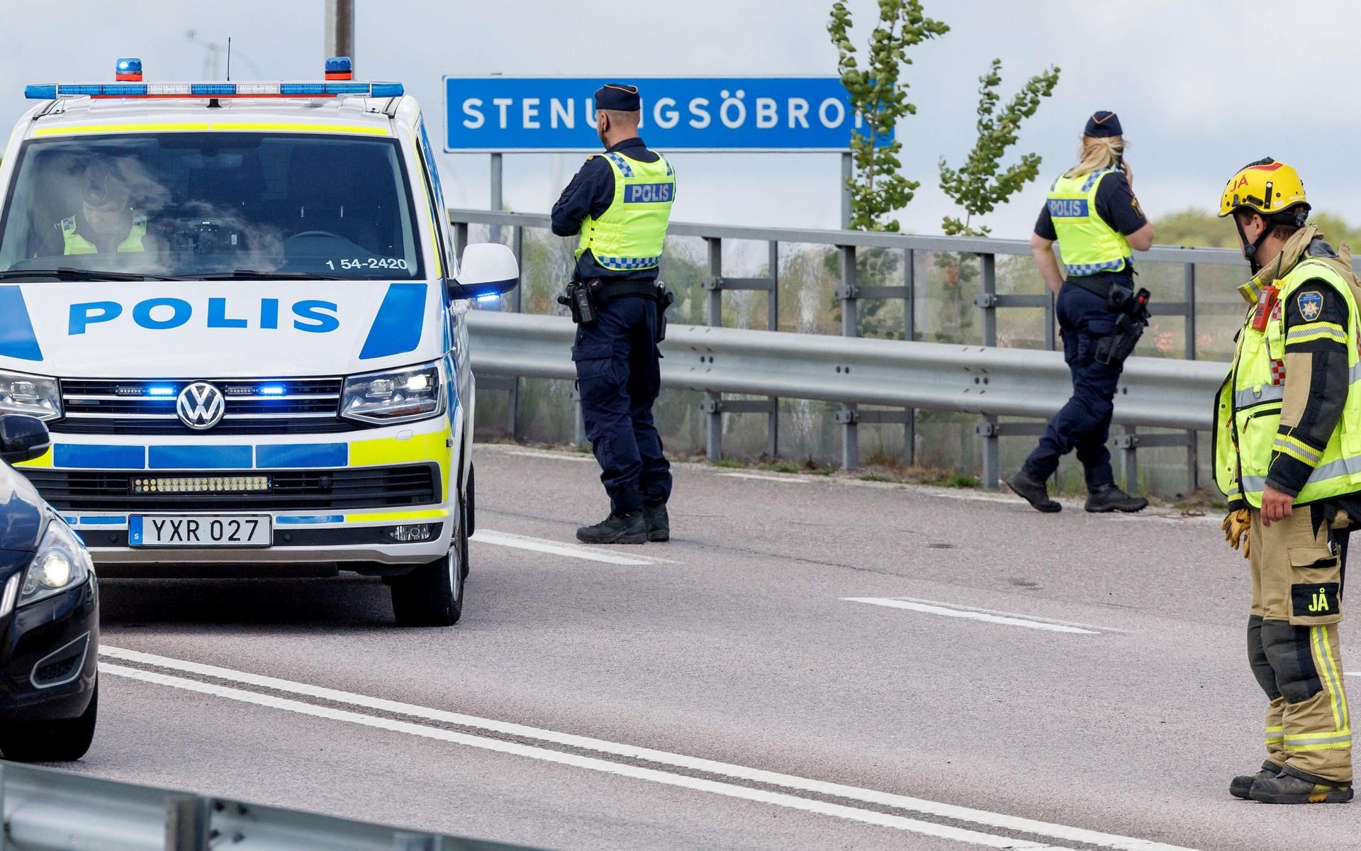 Olyckan inträffade vid Stenungsöbron.