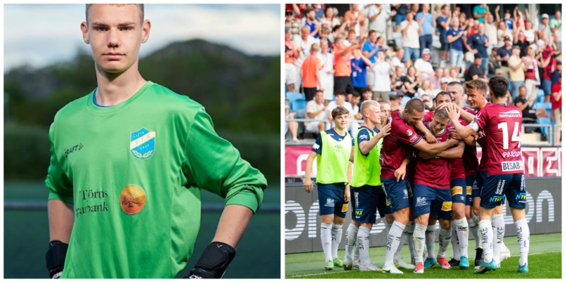 Den 15-årige målvakten Emil Vernhamn lämnar Skärhamns IK i division 4 Bohuslän för spel i superettanklubben Örgryte IS. Han kommer närmast att spela i Öis P17-lag.