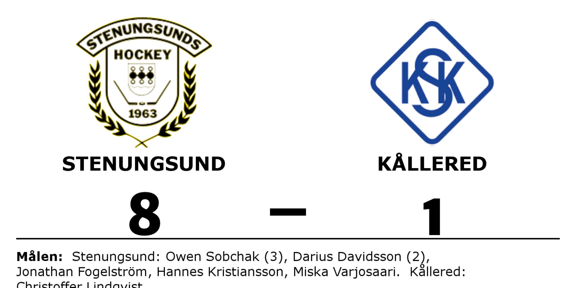 Stenungsund HF vann mot Kållered SK ishockey