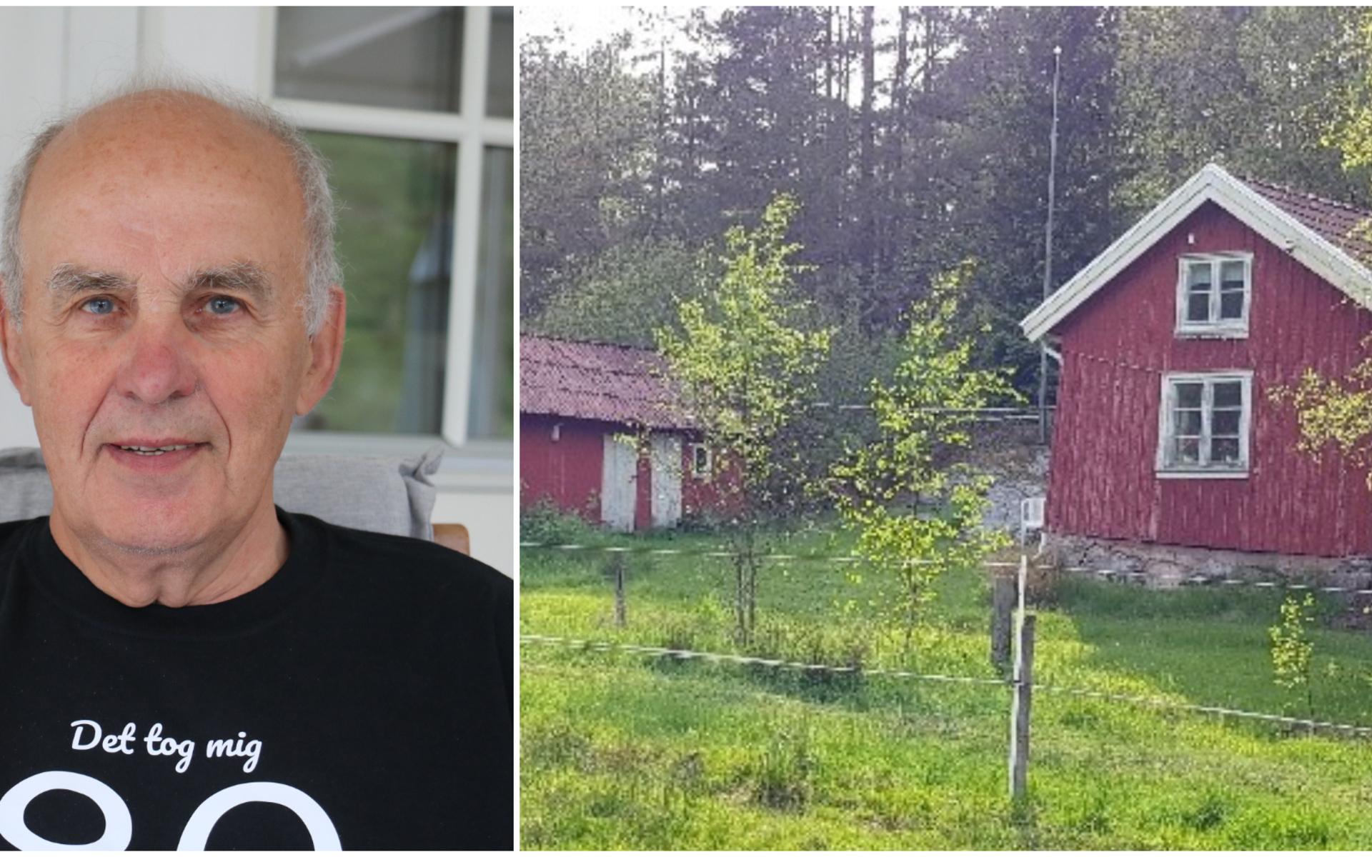 Gunnar Persson är ordförande i Svanesunds Byggnadsförening som köpt båtmanstorpet i Ransberg vid Kultehamn. Nu vill föreningen renovera stugan och utveckla den till ett besöksmål. 