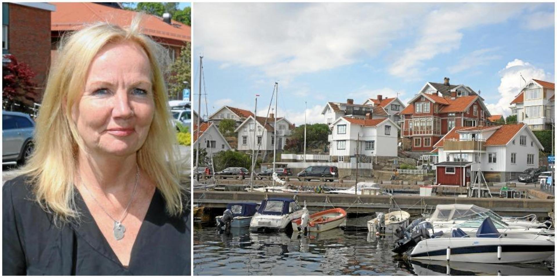Kommunalrådet Catharina Bråkenhielm (S) tycker att Orust är bästa stället att bo på.