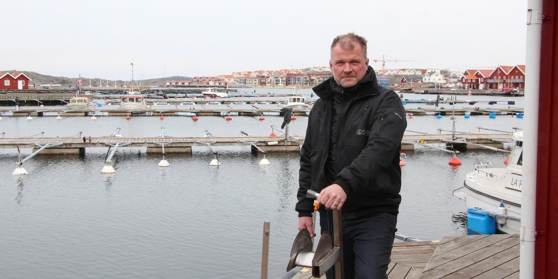 Bengt Olsson, hamnkapten, Skärhamns hamn