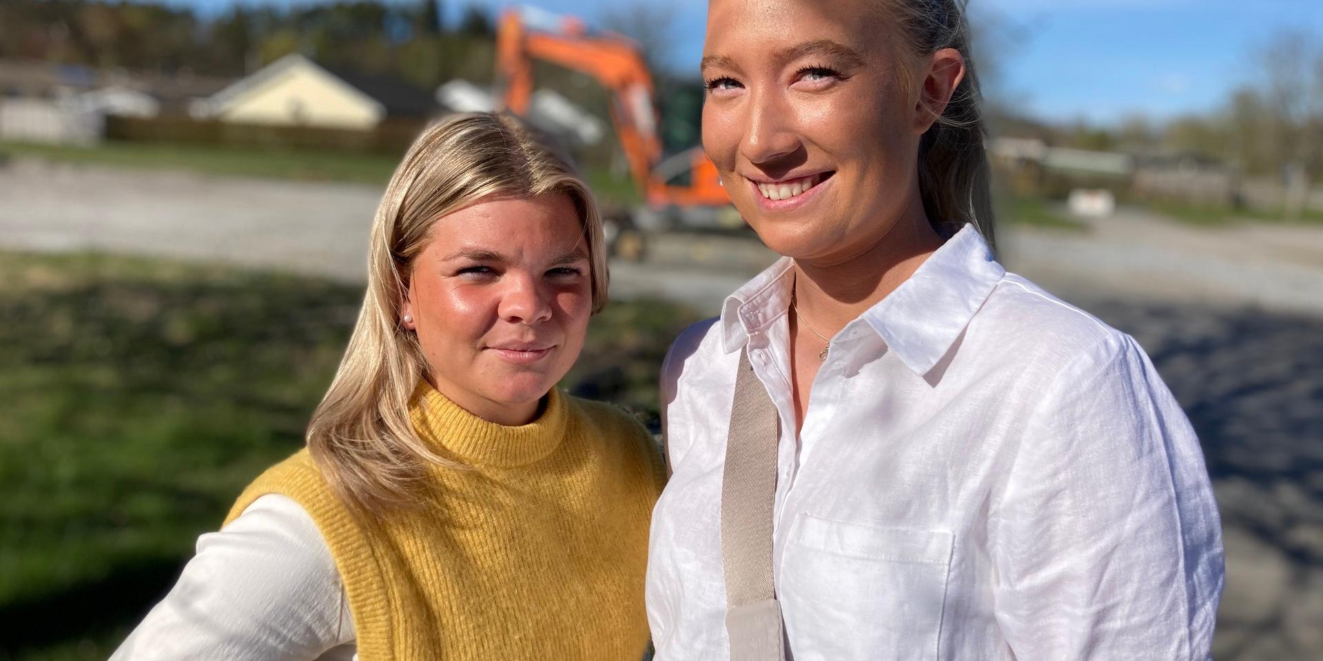 Linnea Nordevik och Olivia Gustavsson vill börja med en butik i Kyrkenorum, men har planer på fler.