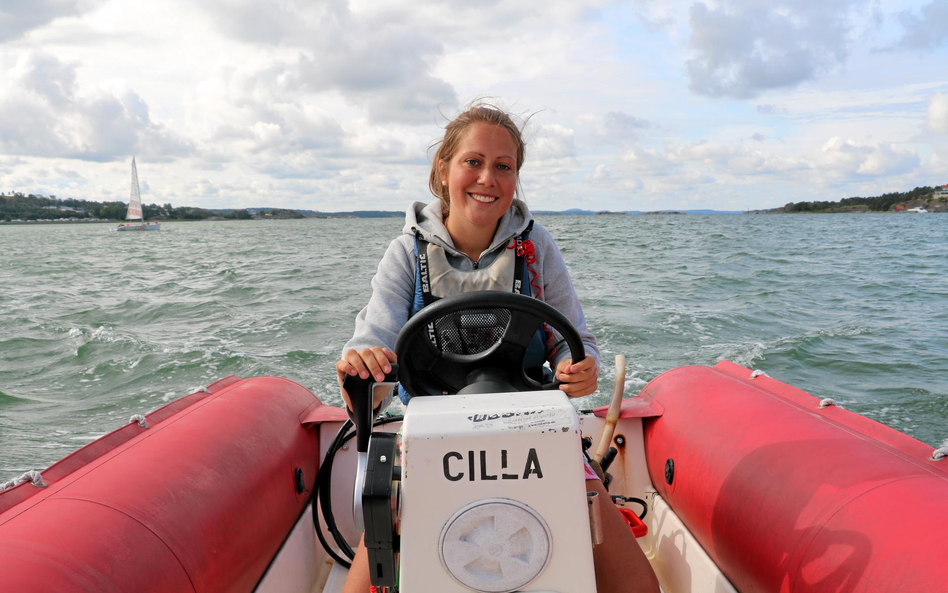Sofia Berglund har varit ledare för seglingsskolan i tolv år.