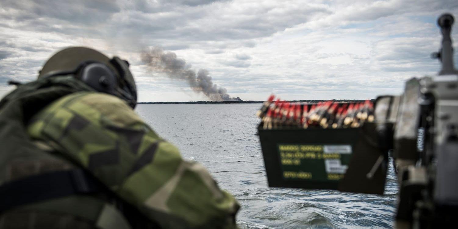 Mellan den 3 och 12 oktober genomför Försvarsmakten en övning längs västkusten, bland annat i havet utanför Stenungsund, Tjörn och Orust. OBS: Bilden är från övningen Baltops 2016. 