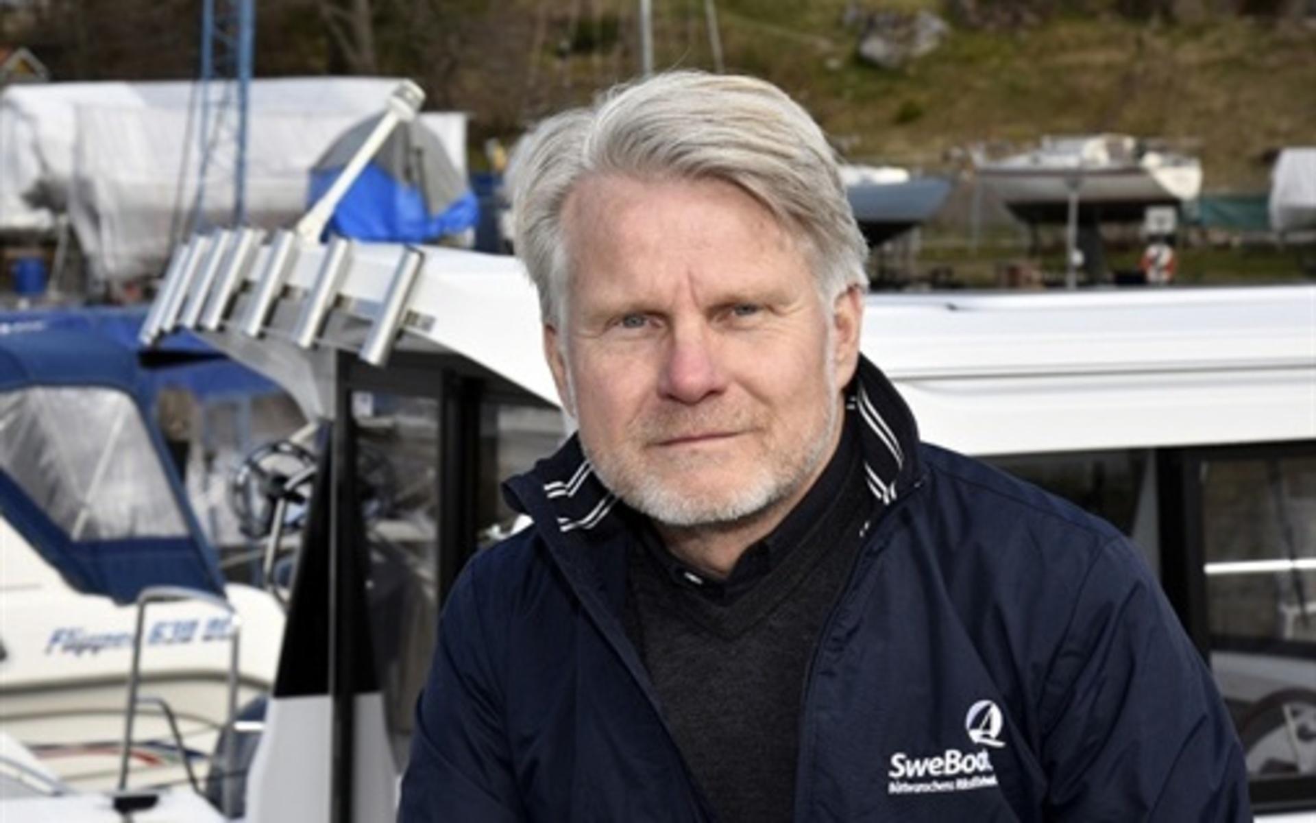 Mats Eriksson är VD för båbranchens riksförbund, Sweboats.
