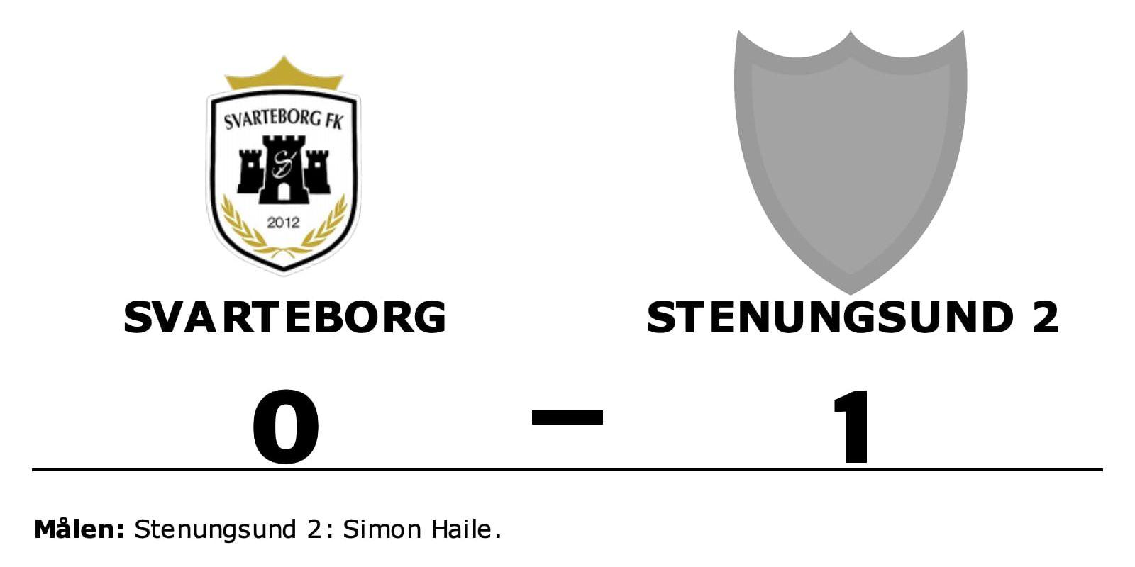 Svarteborg förlorade mot Stenungsund 2
