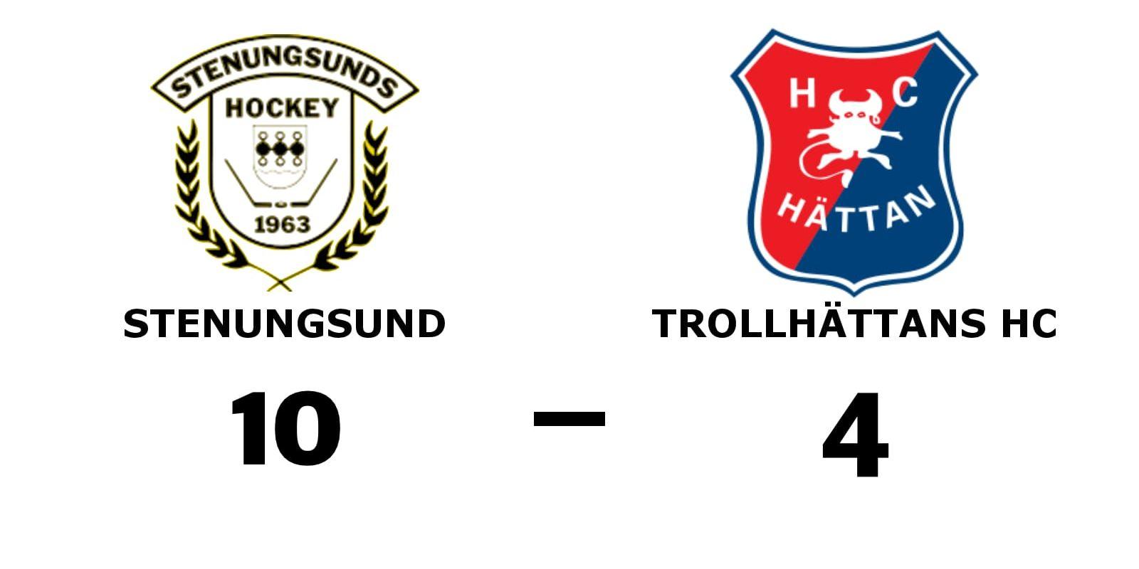 Stenungsund HF vann mot Trollhättans HC