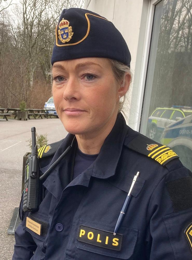 Josefina Karlsson, räddningsledare vid polisregion Väst.