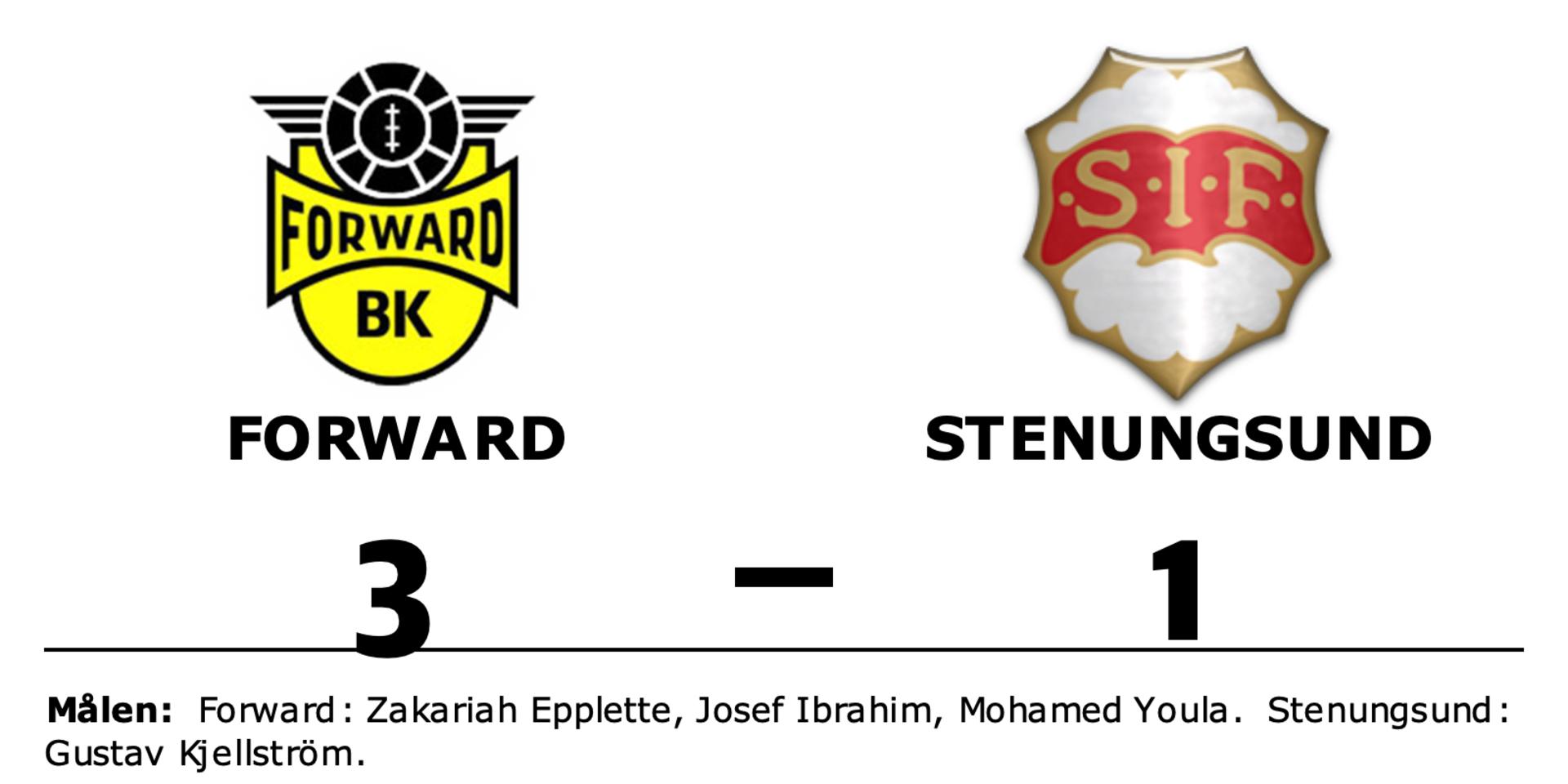 Forward vann mot Stenungsund