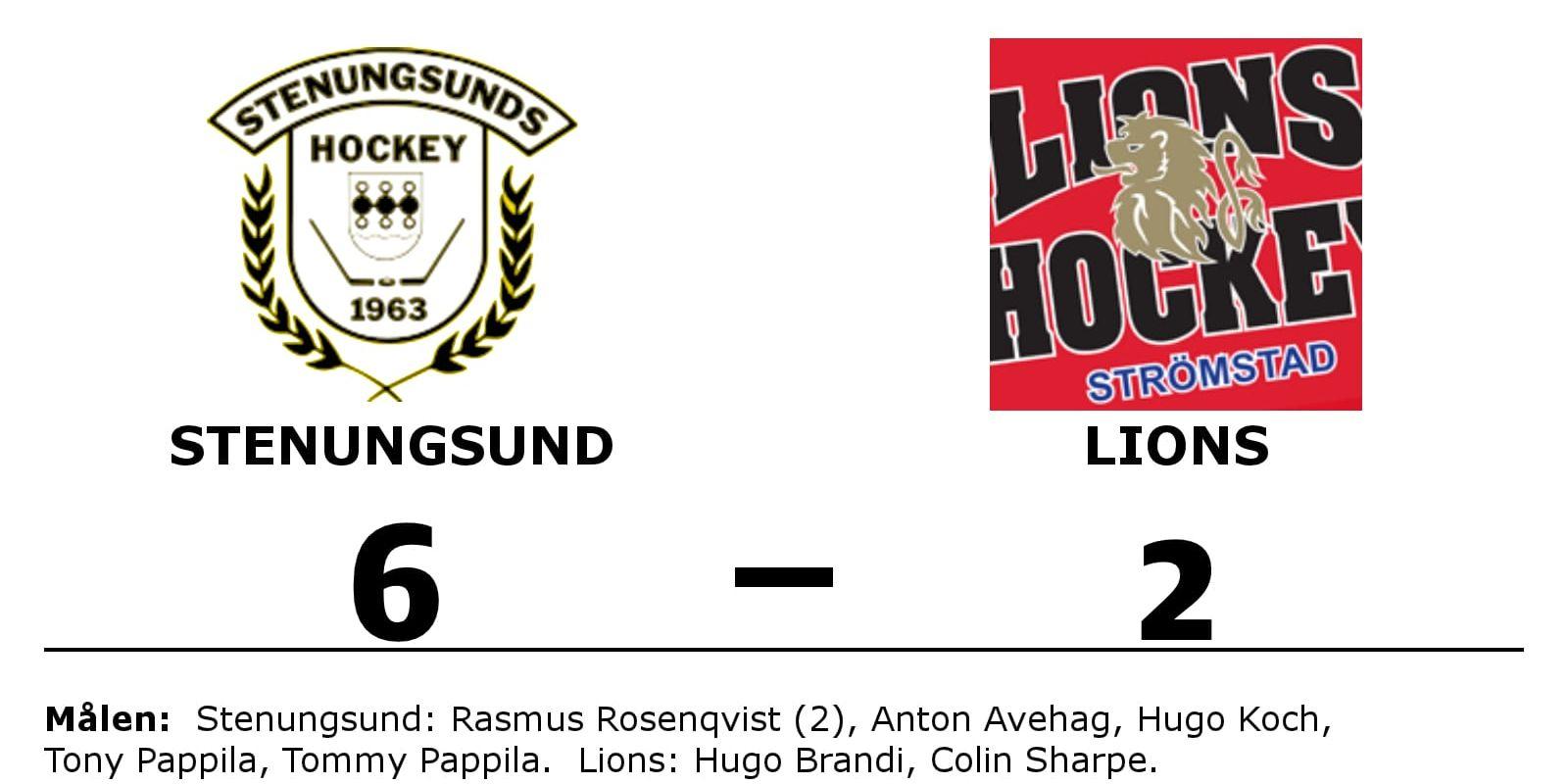 Stenungsund HF vann mot Lions HC