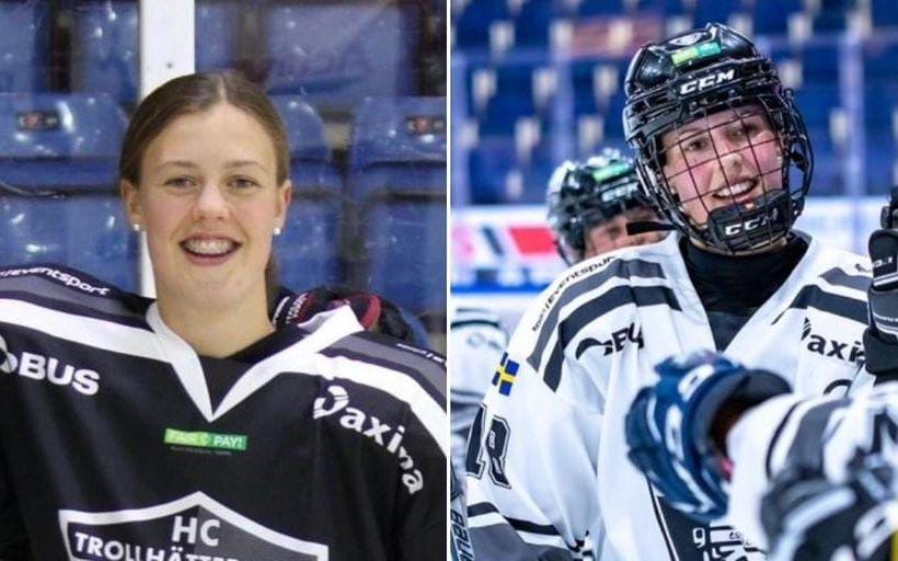 Nora Oskarsson, fostrad Rönnängs IK, debuterade för GHC i högsta damhockeyligan SDHL.